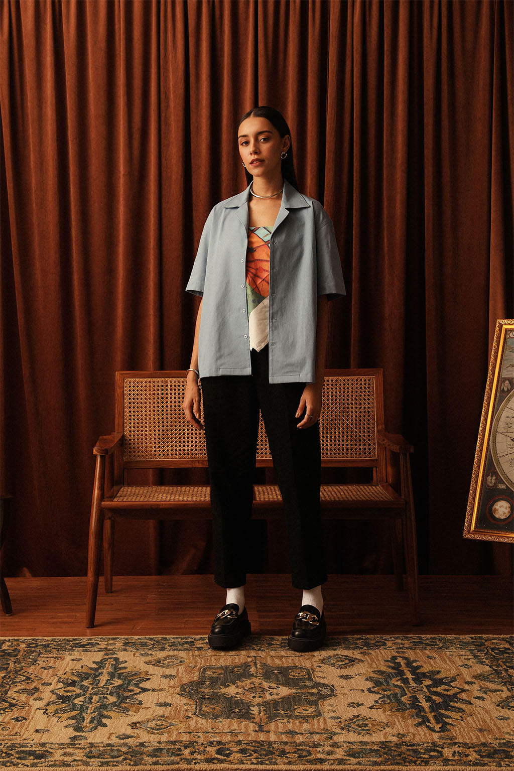 Double Pleated Trousers