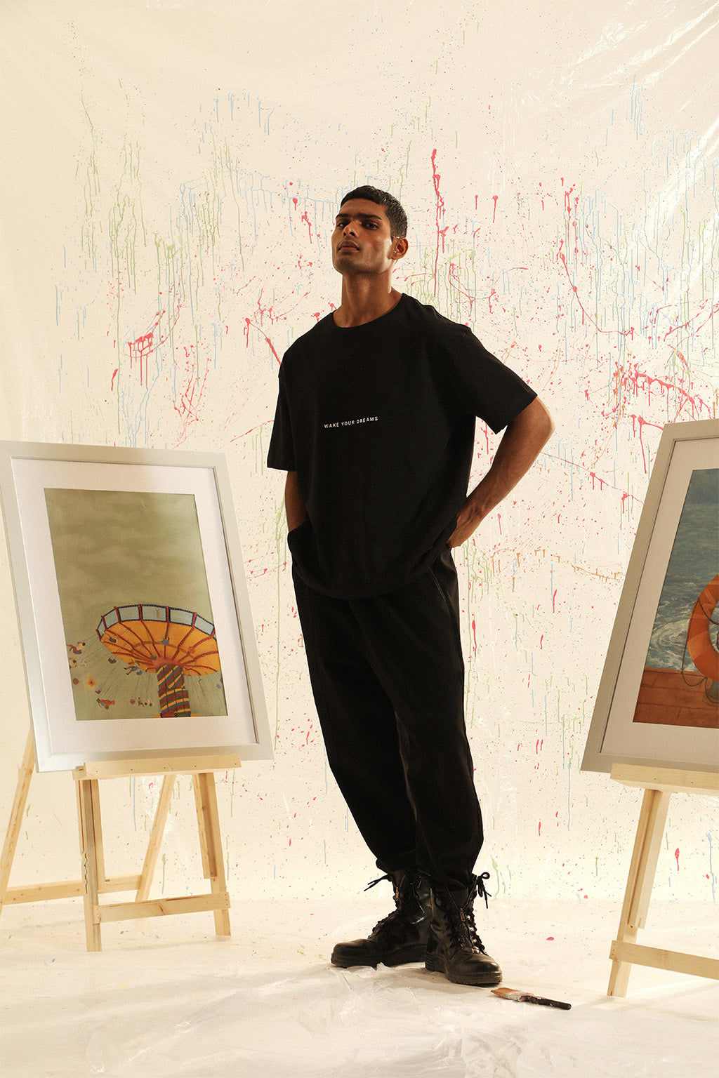 Pleated Trouser